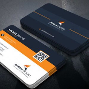 Business card mockup